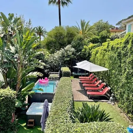 Maison Avec Jardin Tropical A 5 Minutes De La Croisette Semesterbostad Cannes